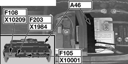 Schema siguranțe BMW Seria 1 2004-2013 - 6