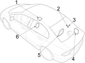 Bloc siguranțe compartiment motor nr. 2 - 2