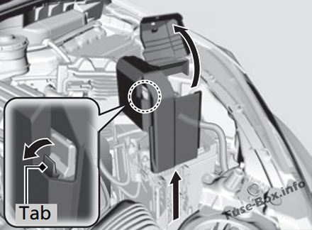 Schema siguranțelor Honda Fit 2015-2019… - 7