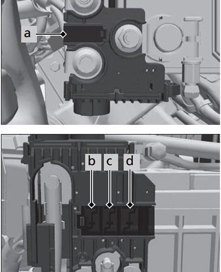Honda HR-V – schema cutiei de siguranțe - 4