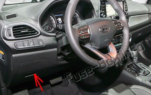 Schema siguranțelor Hyundai Elantra GT 2018-2019… - 2