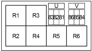 Bloc releu 1 - 2