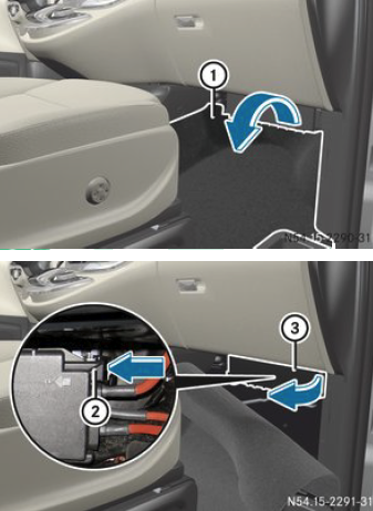 Mercedes-Benz Vito III W447 (2014-2021) – schema cutiei de siguranțe - 4
