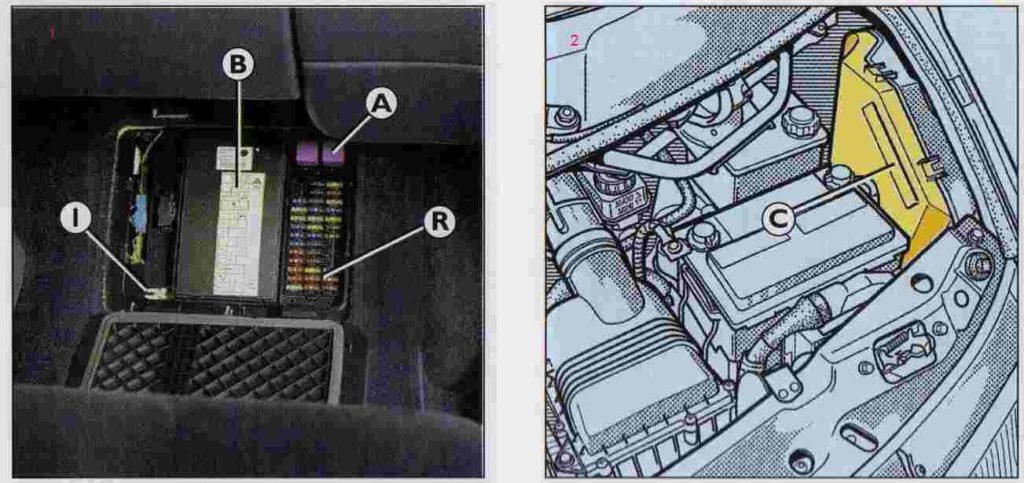 Renault Espace – schema siguranței