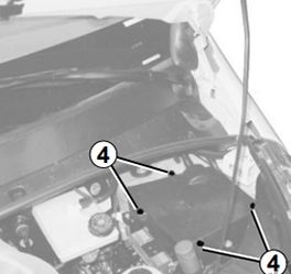 Cutia de siguranțe în compartiment motor - 2