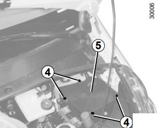Cutia de siguranțe în compartiment motor - 5