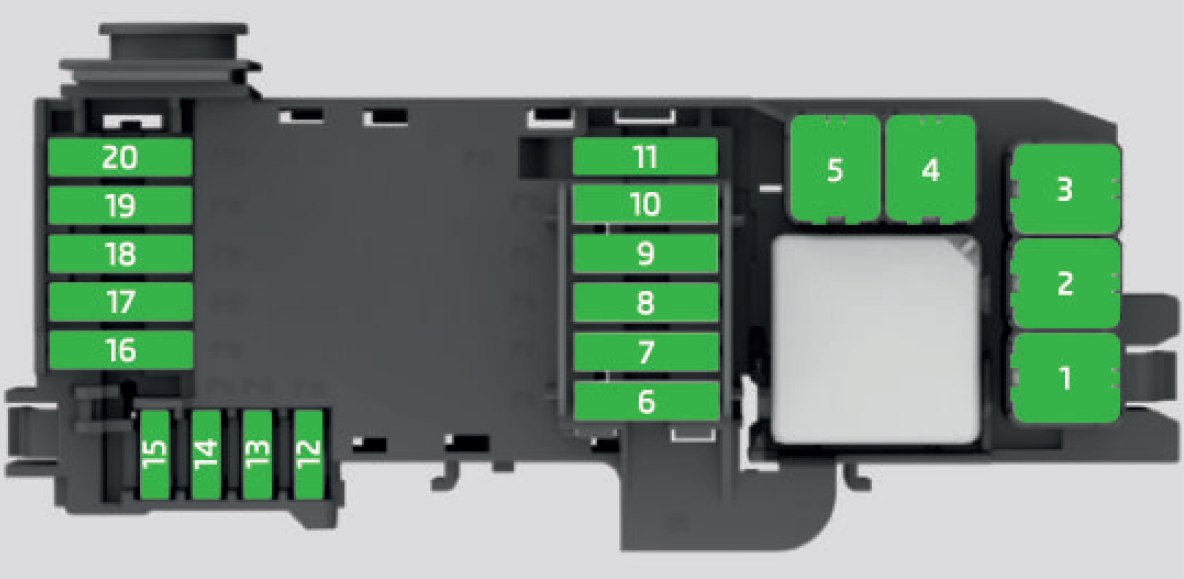 SEAT Toledo NH (2012-2019) – schema siguranței - 4