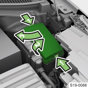 Siguranțe în compartiment motor