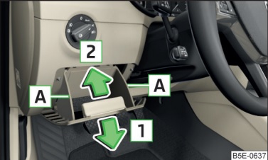 Skoda Octavia (2017-2019…) – schema cutiei de siguranțe