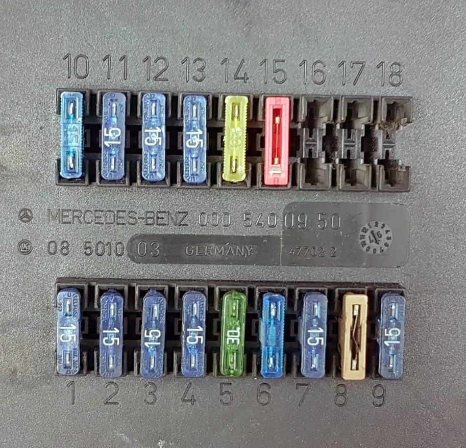 Bloc siguranțe bord - 2