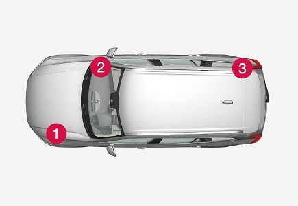 Volvo S60 – schema cutiei de siguranțe